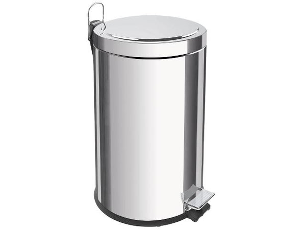 Papelera de Pedal Acero Inoxidable 12 lts Tramontina