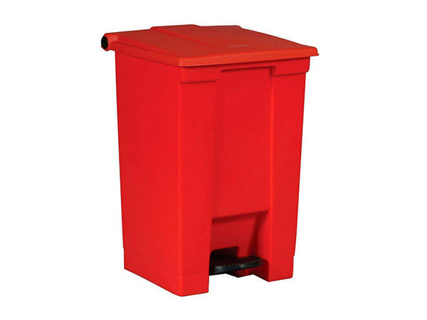 Papelera de Pedal 45 Lts Roja Rubbermaid