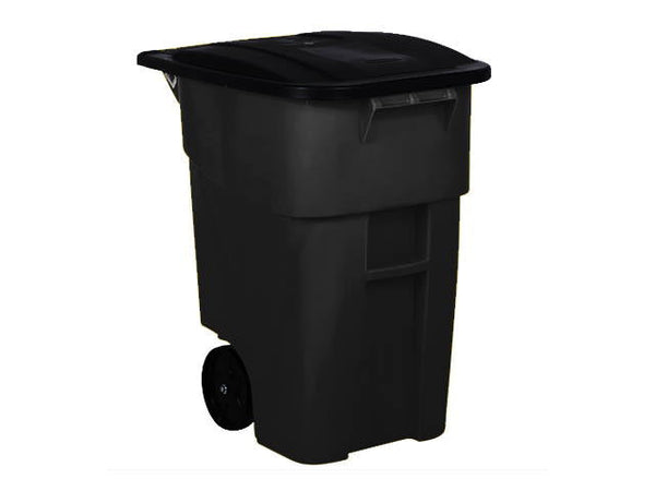 Contenedor Brute® con Ruedas 189 litros Negro Rubbermaid 2156574