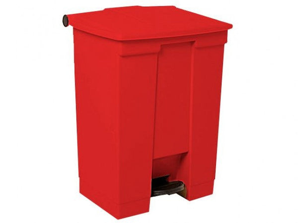 Papelera de Pedal 68 Litros Roja Rubbermaid