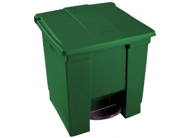 Papelera de Pedal 30 litros Verde Rubbermaid