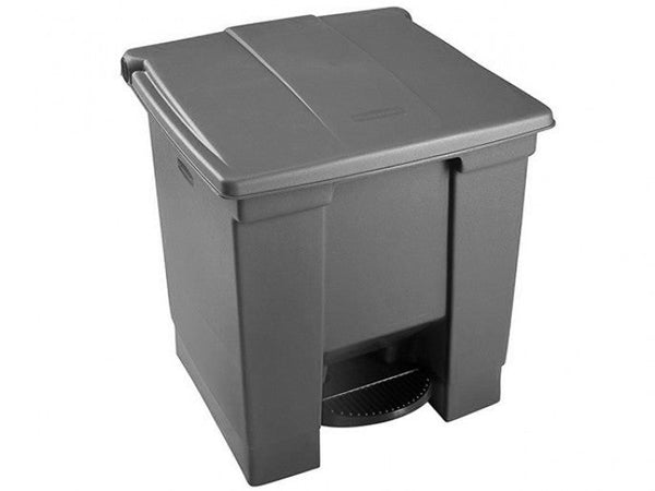 Papelera de Pedal 30 litros Gris 2033454 Rubbermaid