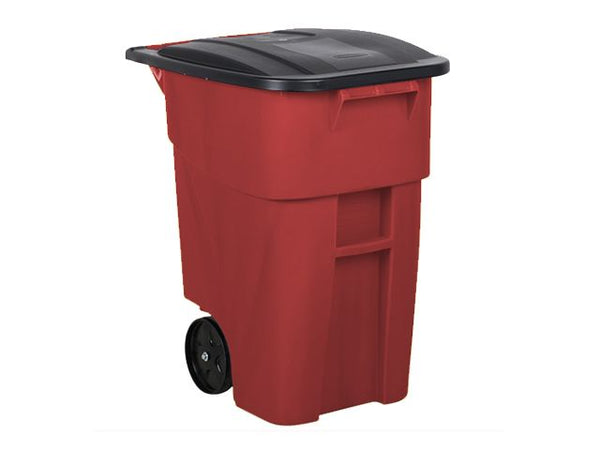 Contenedor Brute® con Ruedas 189 litros Rojo 1934089 Rubbermaid