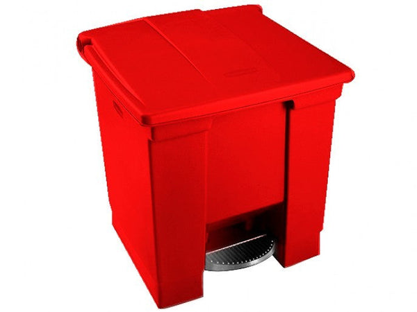 Papelera de Pedal 30 litros Roja Rubbermaid FG614300RED