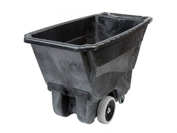 Practiwagon Volcador 400 Litros 1/2 Yarda Sin Tapa Negro Rubbermaid FG9T1300BLA